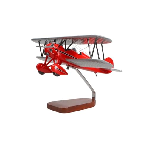 High Flying Models Waco Aircraft RNF Large Mahogany Sculpture Multicolor