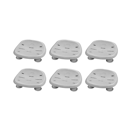 Bestway SaluSpa Honolulu AirJet Inflatable Hot Tub with 140 Jets & 6 Adjustable Seats Gray