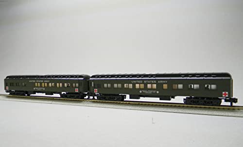 Lionel US Army Hospital Car Pack Multi