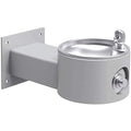 Halsey Taylor Endura II Wall Mounted ADA Freeze Resistant Outdoor Drinking Fountain Gray