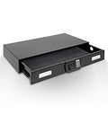SnapSafe Under Bed Safe Large for Firearms and Valuables Black 40 x 6 x 22 Inches