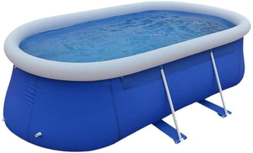 FFCJJDS Inflatable Swimming Pool for Adults & Kids 122x78x31In