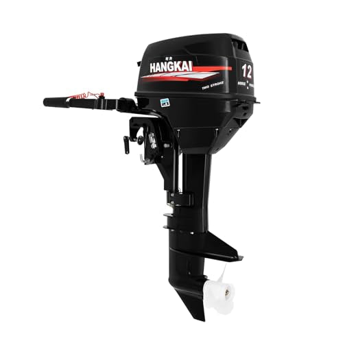 Eapmic 2 Stroke 12HP 169CC Outboard Motor Water Cooling System