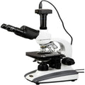 AmScope T360B-10M Digital Trinocular Compound Microscope 40X-2000X White