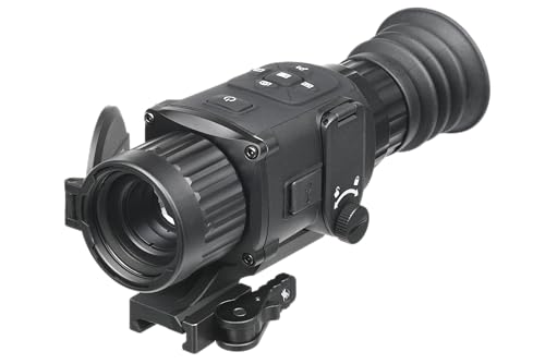 AGM Global Vision Rattler TS25-384 Thermal Imaging Riflescope Waterproof Shockproof 25mm Lens White Hot Black Hot Red Hot Fusion