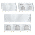 TentandTable 30' x 40' Premium Blockout Sidewall Kit for Party Tents White