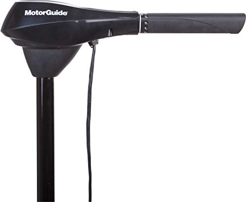 MotorGuide X3 Freshwater Bow Mount Trolling Motor Hand-Operated 50-Inch Shaft 55-Pound Thrust Black