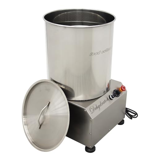 HQHAOTWU Electric Food Dehydrator Stainless Steel Adjustable Speed