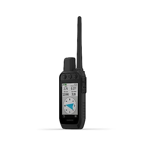 Garmin Alpha® 200 Plus Rugged GPS Handheld for Dog Tracking and Training Black