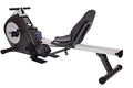 Stamina Conversion II Recumbent Bike/Rower Black, Brushed Aluminum