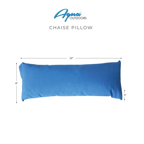 Aqua Chairs Aqua Outdoors in-Pool DEEP Ledge Chaise Set with Headrest Pillows and Table White Granite