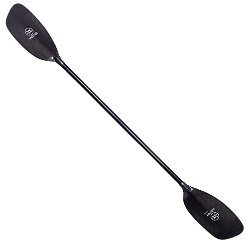 Werner Paddles Sho-Gun Carbon Straight Shaft Whitewater Kayak Paddle Black