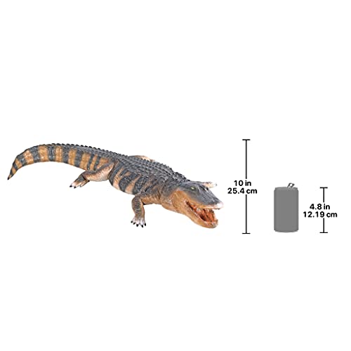 Design Toscano Stalking Swamp Predator Alligator Garden Statue Full Color
