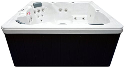 Home and Garden Spas 5 Person 51 Jet Spa with Stainless Jets and Ozone System Included Sterling White