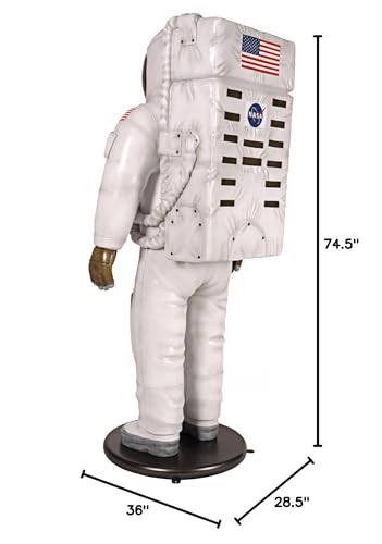 Design Toscano Man on The Moon Astronaut Statue Full Color