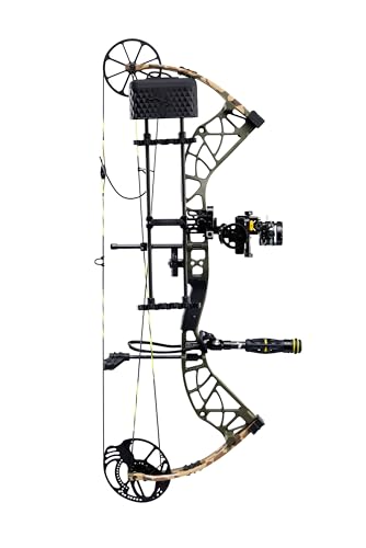 Bear Archery The Hunting Public Adapt 2+ Ready to Hunt Compound Bow Package Right Hand Throwback Green