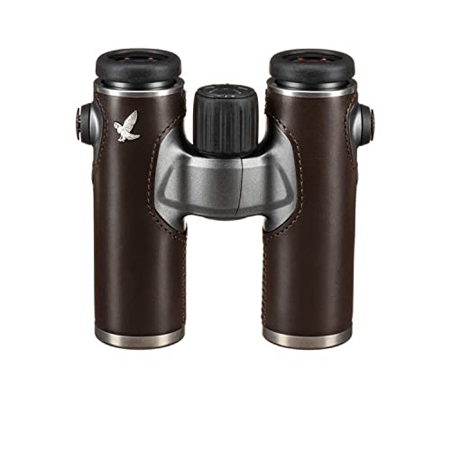 SWAROVSKI OPTIK 8x30 CL B Companion Nomad Binoculars Brown Leather with Deluxe Backpack Red