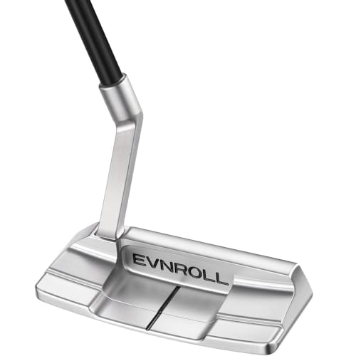 Evnroll 2023 EV2 MidLock Putter RH MidBlade 41 Silver White