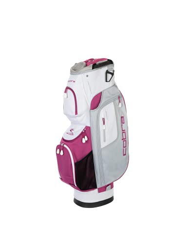 Cobra Golf 2021 Fly XL Complete Set Cart Bag Silver-Plum