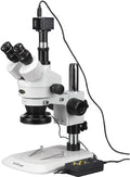 AmScope Digital Trinocular Stereo Zoom Microscope Multi