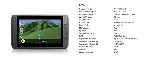 Magellan TRX7 CS Dual Mount Trail and Street GPS Navigator