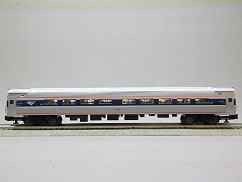 Lionel Amtrak Amfleet Phase VI Passenger Coach Car 2 Pack O Gauge Silver