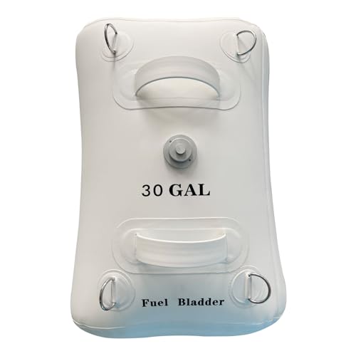 Luoweikadeng 30 Gallon Fuel Bladder Emergency Tank for Fishing, Boating, Yachting, and Marine Cruising