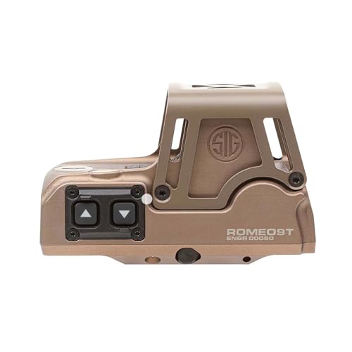 Sig Sauer ROMEO9T 1x38mm Red Dot Sight Dual Color Reticle Red/Green FDE