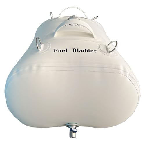 Luoweikadeng 30 Gallon Fuel Bladder Emergency Tank for Fishing, Boating, Yachting, and Marine Cruising
