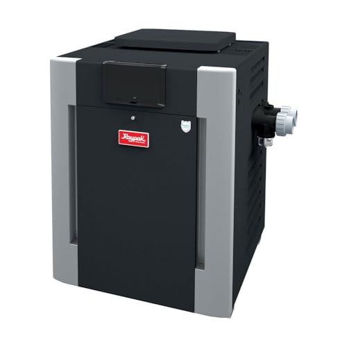 Raypak Digital Bronze Low NOx ASME Natural Gas 200,000 BTU Pool Heater