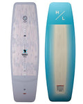 Hyperlite Freepress Mens Wakeboard Grey/Blue 148cm