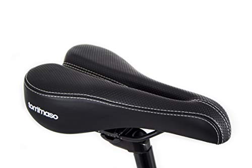 Tommaso Sorrento Shimano Tourney Hybrid Fitness Bike Black/Grey - Extra Large