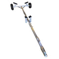 Seamax Portable Aluminium Boat Dolly Set with Quick Release Handle Silver