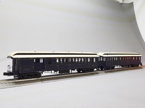 Lionel Wabash Wood Combine Coach 2 Pack O Gauge Natural Color