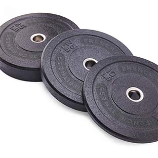 French Fitness Olympic Bumper Plate Set 470 lbs (New)