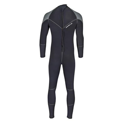 Henderson 5mm Men's Aqua Lock Back Zip Dive Fullsuit Black X-Large