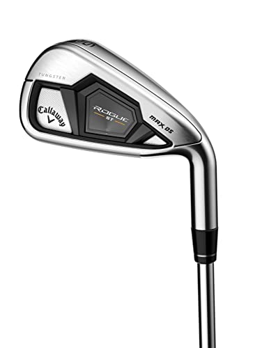 Callaway Rogue ST Max OS Hybrid Iron Combo Set Right Hand Steel Shaft Regular Flex Silver