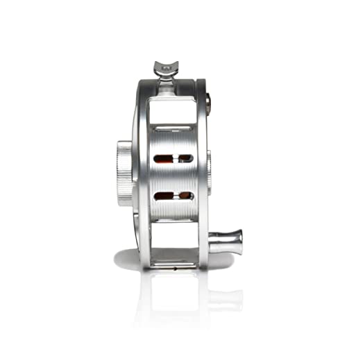 Hatch Outdoors Iconic Fly Reel 7 Plus (7-9wt) Clear/Red