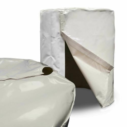 TentandTable Moose Supply 55 Gallon Drum Cover 25 Pack White