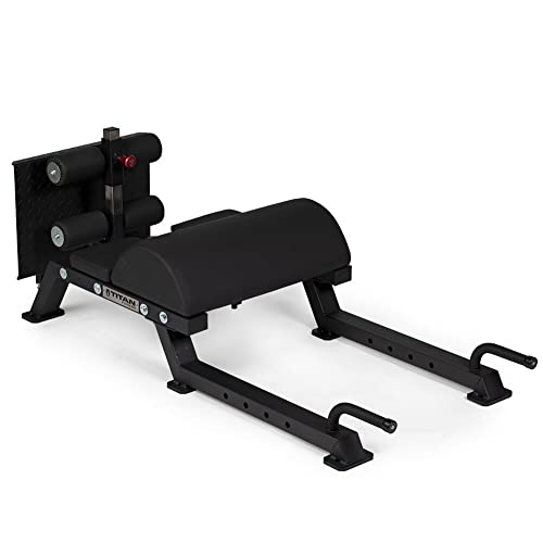 Titan Fitness Adjustable Floor Glute & Hamstring Developer (GHD)