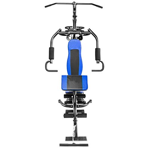 nitipezzo Home Gym Weight Bench Blue/Black