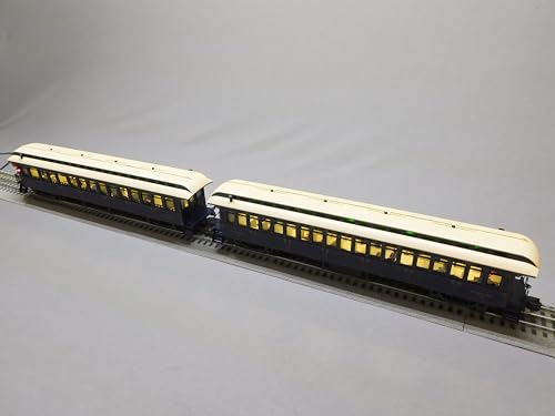 Lionel Wabash Wood Observation Coach 2 Pack O Gauge Natural Color