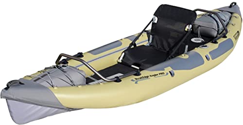 ADVANCED ELEMENTS Straitedge Angler Pro Inflatable Fishing Kayak Khaki