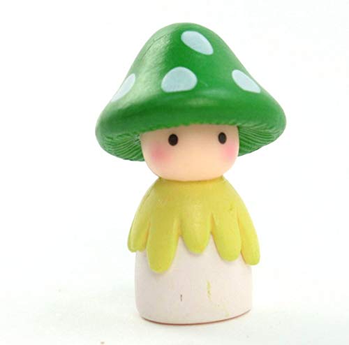 Meyer Imports Mushroom People Miniature Set for Fairy Garden Crafts (Ten Pack)