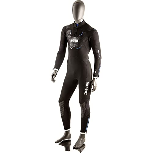 SEAC 7mm Space Men's Full Wetsuit Medium Black