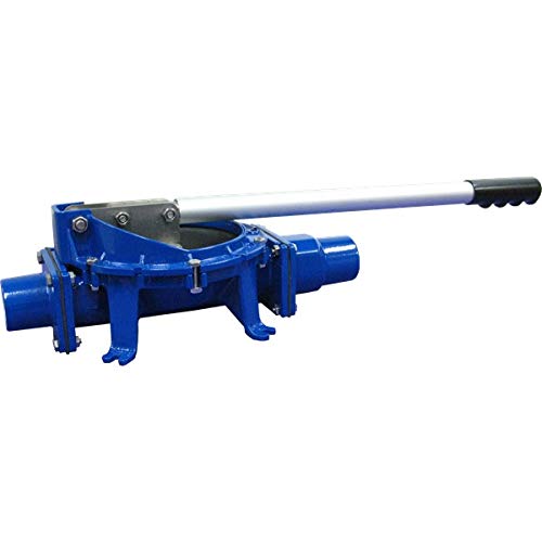 Guzzler Aluminum Hand Pump 2600 Style 2 Inch Ends Blue