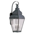 Livex 2607-61 Exeter 4-Light Outdoor Wall Lantern Vintage Pewter