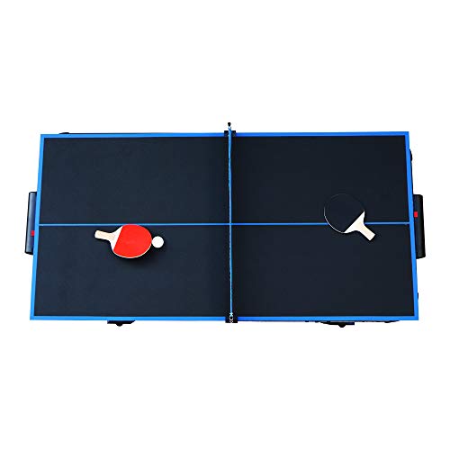 Hathaway Bandit 5-Ft Multigame Table Black
