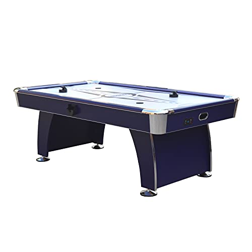 Hathaway Phantom II 7.5-ft Air Hockey Game Table Blue/White/Silver