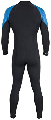 Henderson Thermoprene Pro Men’s Front Zip Jumpsuit Black/Blue XL